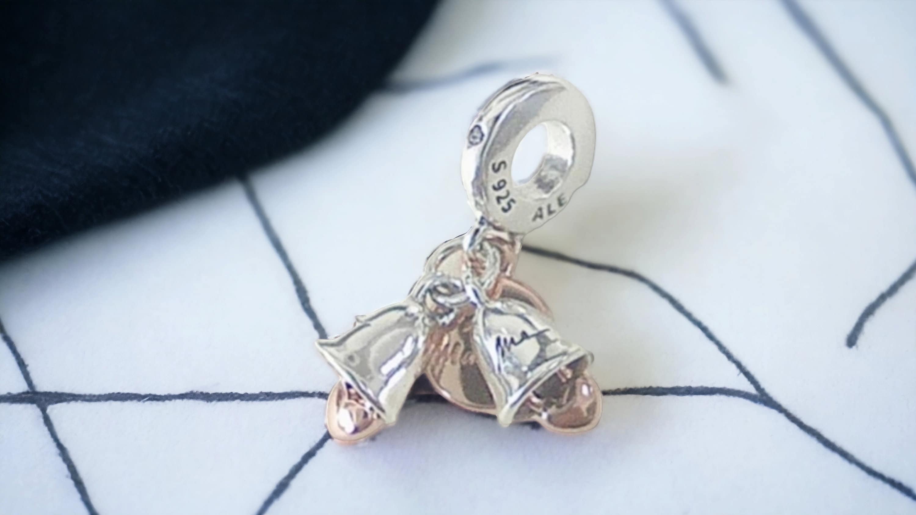 Pandora bell charm hot sale