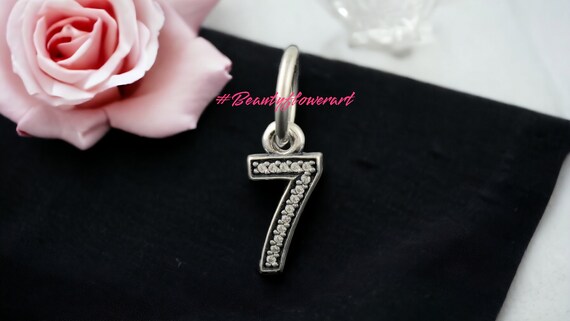 Number 7 Sterling Silver Charm Number 7 Sterling Silver Charm