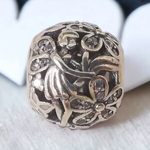 PANDORA Charm Genuine Dazzling Daisy Fairy Etsy UK