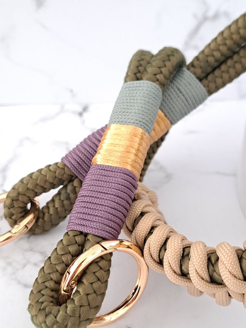 Bag strap paracord strap accessories bag strap bags Mauve