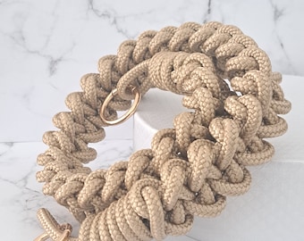 Macrame bag strap, shoulder strap, bag strap, paracord