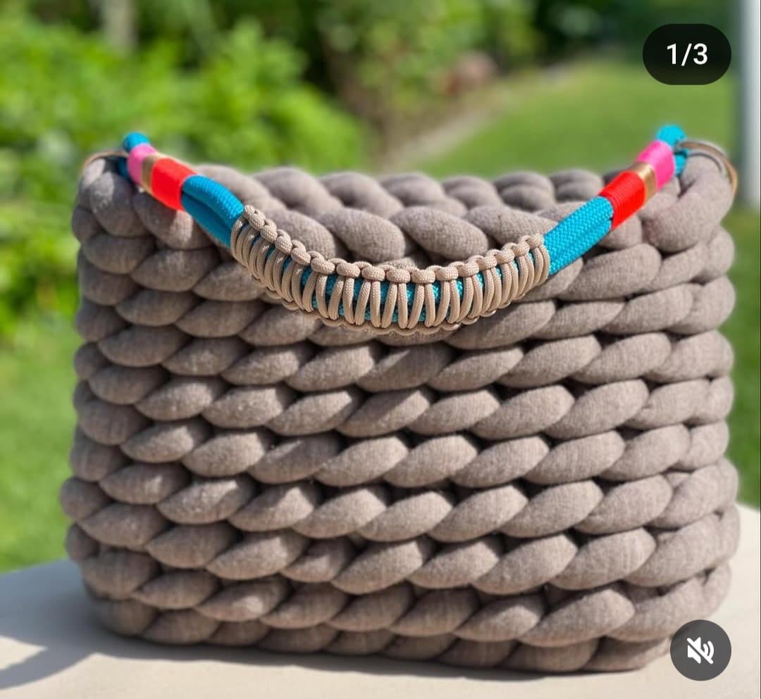 Macrame Box Handles Macrame Bag Handles – Handmade Paracord Handbag Handles for DIY Bag ...