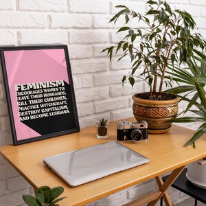 Printable Feminism Wall Art, Feminist Poster, Feminist Wall Art ...