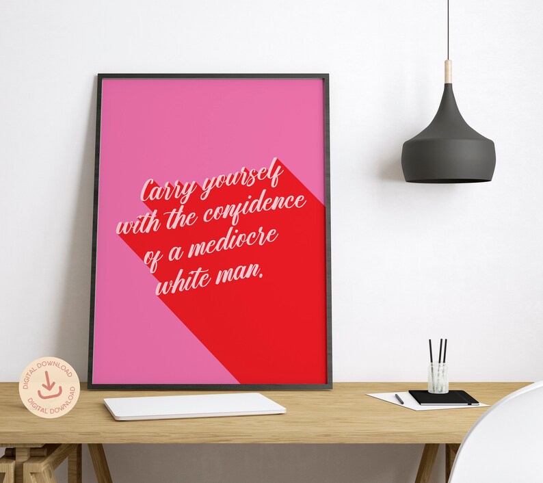 Printable Feminist Poster Feminist Wall Art Feminism Art - Etsy