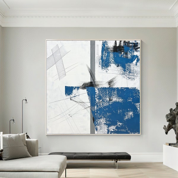 Abstract Painting Canvas,Original abstract canvas wall art,Large Acrylic Oil Painting On Canvas, Painting For Living Room