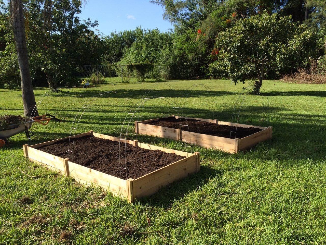 Cedar Raised Garden Bed Elevated Planter Box for Garden Etsy