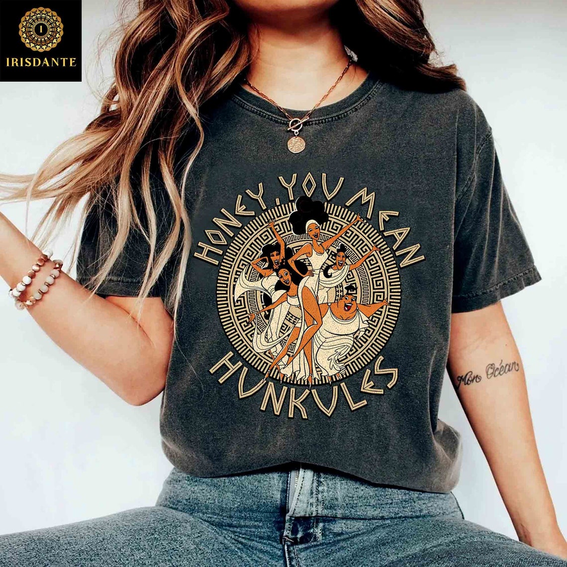 Disney Hercules Diva the Muses Honey You Mean Hunkules Retro Etsy
