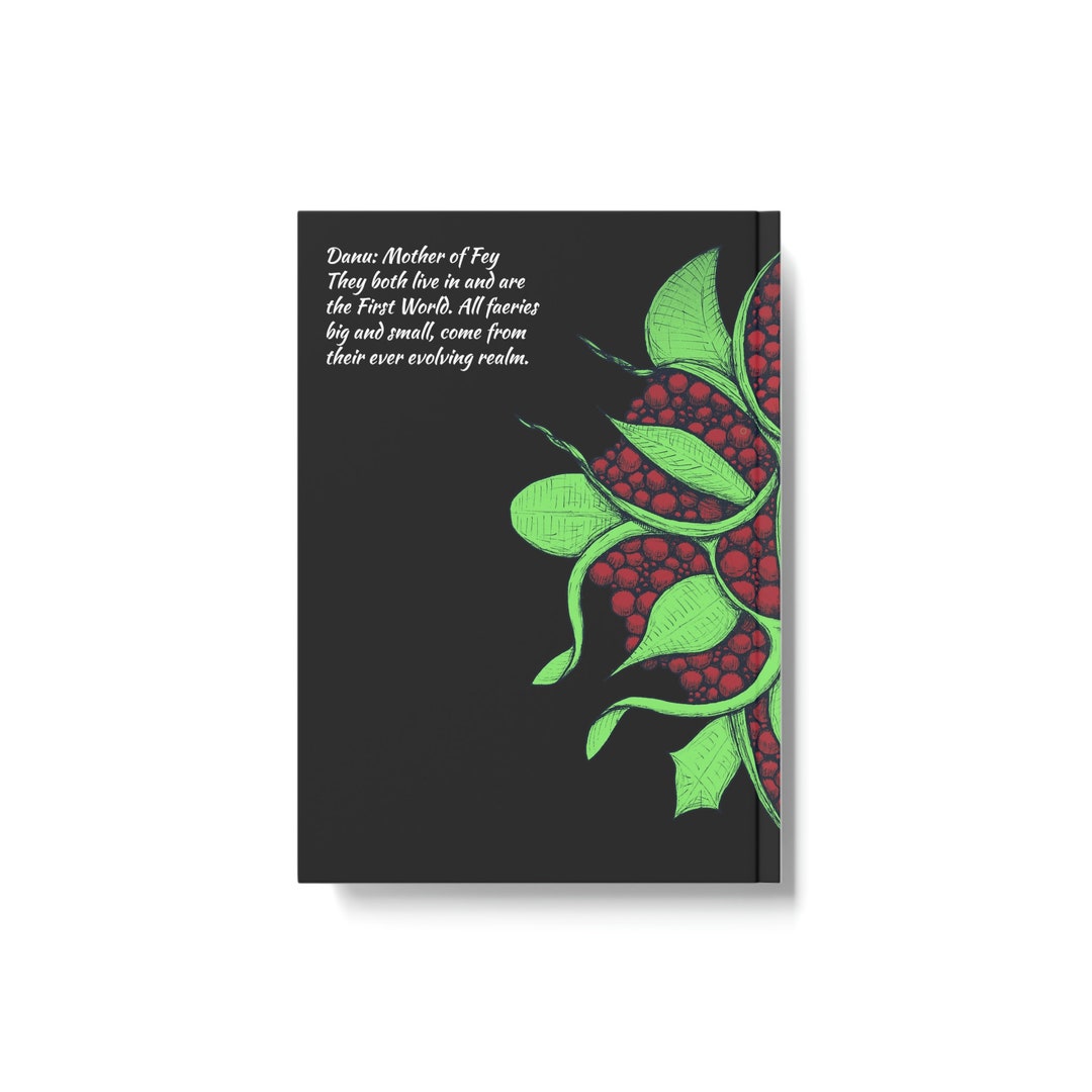 Fantasy Art Journal Danu Fae Goddess Dnd and RPG Journal Etsy