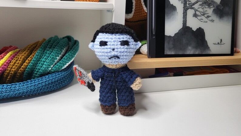 Crochet PATTERN Michael Myers Amigurumi Mini Doll Plushie - Etsy