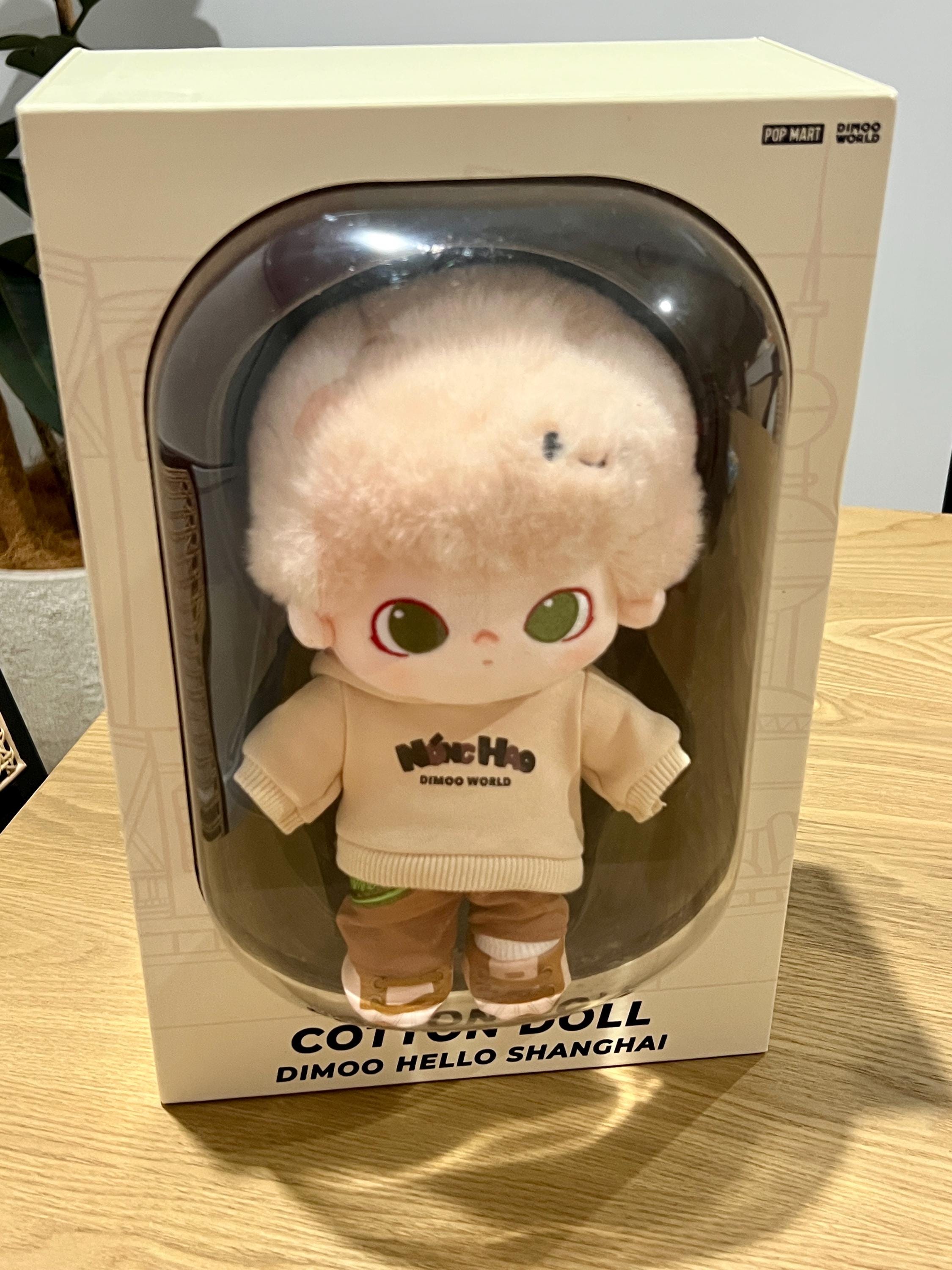 Pop Mart Dimoo Hello Shanghai Cotton Doll – 100% Authentic