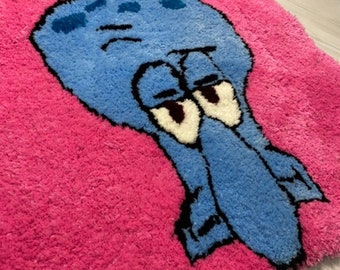 Squidward Rug - Etsy