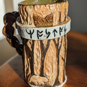 Benutzerdefinierte D&D-Charakter-Tasse mit Namensschild