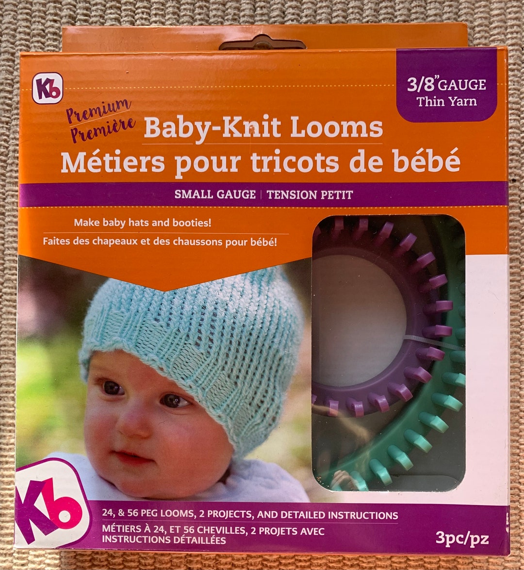 Kb Baby Knit Loom Set to Make Baby Hats Etsy