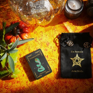 Lenormand un samain avec Melle - lenormand- French cartomancie - Booklet in French and English in pdf format.