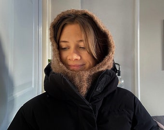 Anleitung für eine gehäkelte Balaclava Haube: Easy Cozy Hood