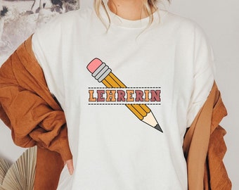 Teacher T-shirt with pen design - T-shirt for teachers - Graduation gift - Gift for teachers - Back to school - New school year