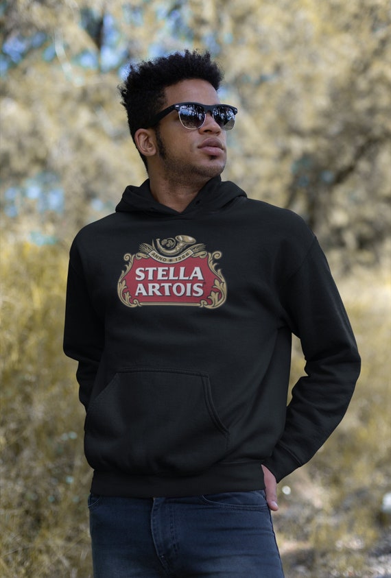 Men s Sweatshirt Classic Print Stella Artois NEW UNISEX Essentials