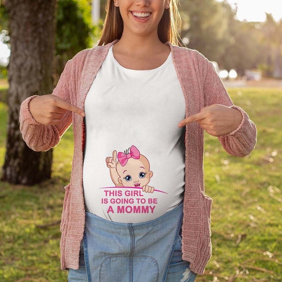 Mom Says Girl Shirt Cute Pink Mother Gender Reveal Announce Mom Says Girl Shirt Cute Pink Mother Gender Reveal Announce