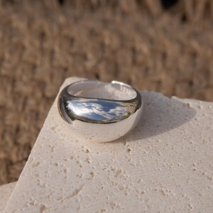 Unique Chunky Stackable Silver Rings: Bold Edgy Eccentric Jewelry ...