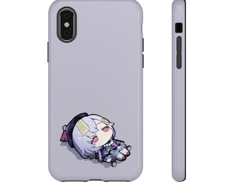 Cute Anime Character Phone Case, Tough Phone Case for Anime Lovers, Kawaii Gift, Phone Accessory, Genshin Character Case