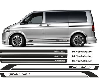 Side Stripe Sticker Set Special Edition suitable for VW T6, T6.1, T5, T4 #T61-01S