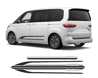 Side stripe sticker set EDITION suitable for VW T7 Multivan Bulli #T7-1F