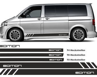 Seitenstreifen Aufkleber Set EDITION passend für VW T6 T6.1 T5 T4 T6E01