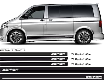 Side stripe sticker set EDITION suitable for VW T6 T6.1 T5 T4 Multivan #T5-E02
