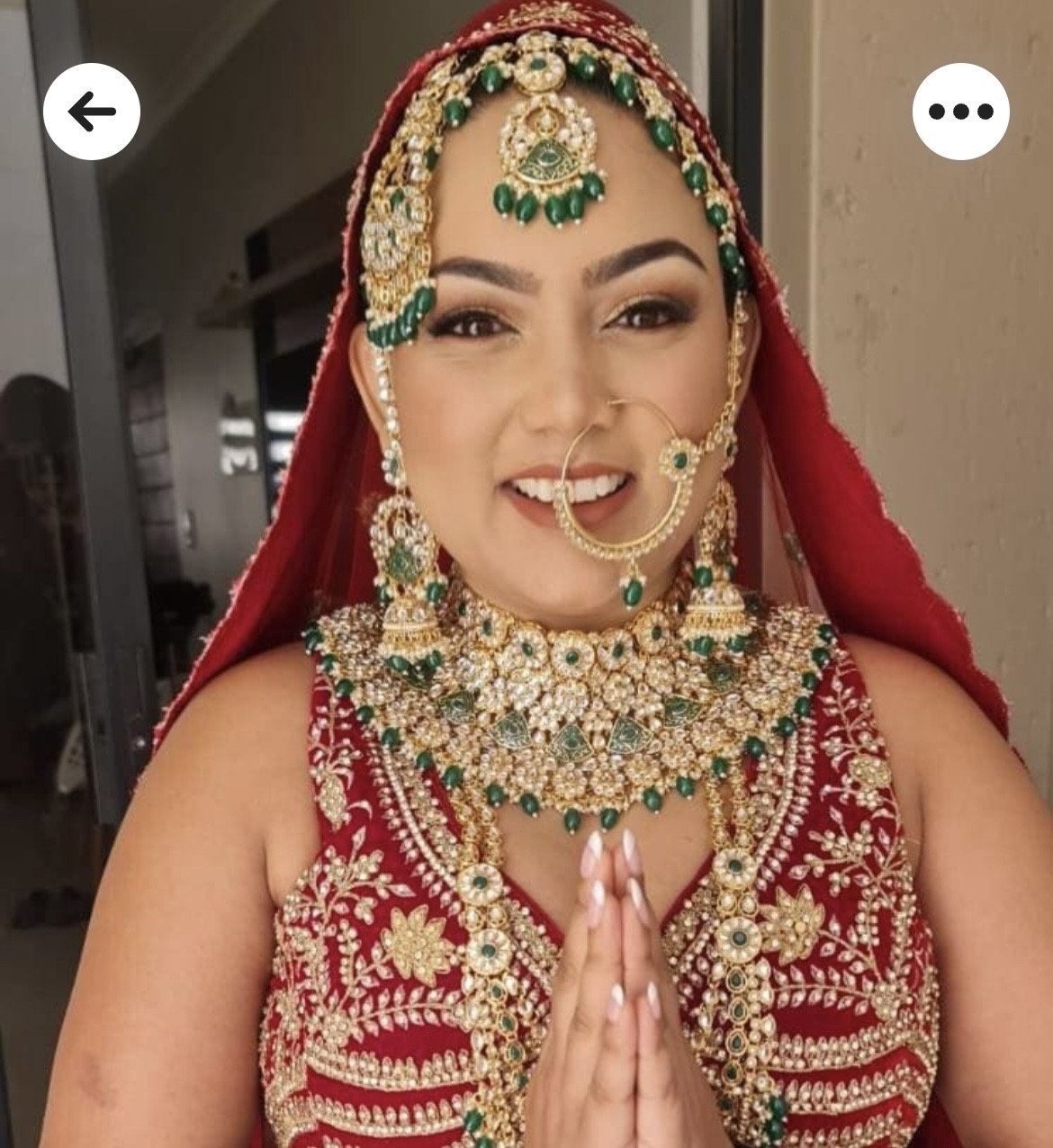 Parure de bijoux de mariée indienne/Parure de mariée complète/Collier kundan vert émeraude/Bijoux Bollywood/Bijoux indiens/Boucles d'oreilles Kaanchain/Parure de mariage
