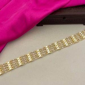 Kundan Sheeshphool/Sheeshpatti/Headband/Indian Bridal Matha Patti/Indian Jewelry/Bollywood Jewelry/Wedding Jewelry