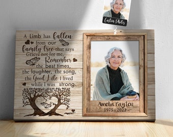 Personalized Memorial Canvas: Sympathy Gift, Loss of Mother