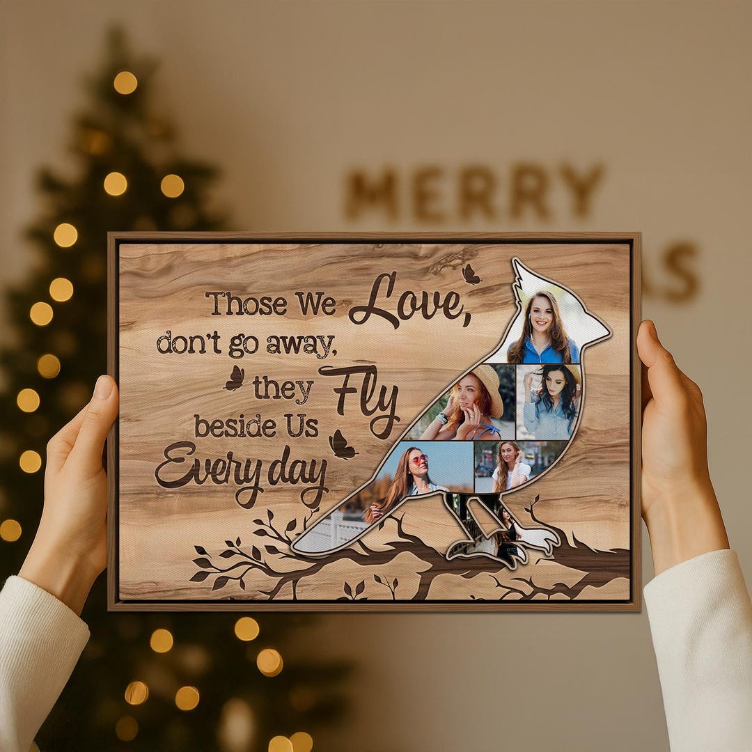 Memorial Bird Rip Personalized Memorial Bird Photo Canvas, Remembrance Wall Art - Etsy