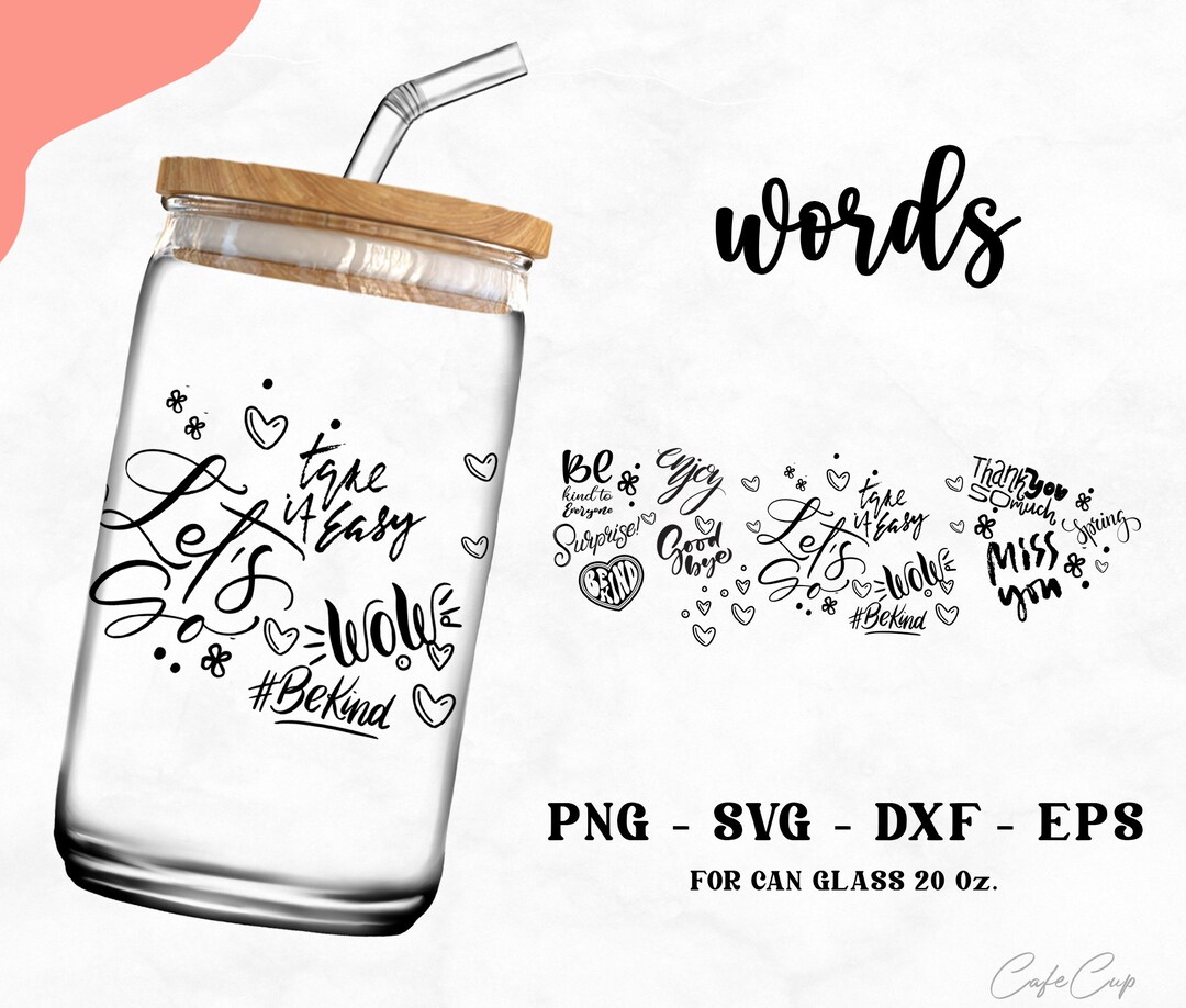 Glass Cup SVG PNG Coffee Cup Template Mug Sublimation SVG Etsy