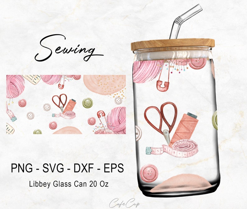 Glass Cup SVG PNG Coffee Cup Template Mug Sublimation SVG Etsy