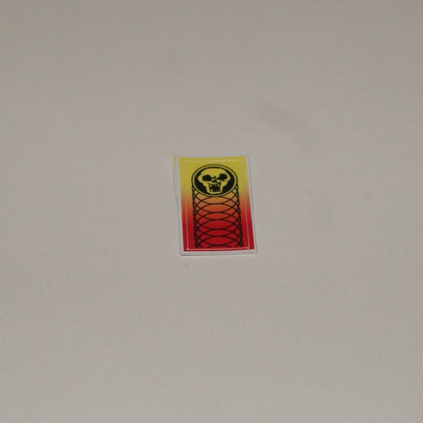 Thundercats Mumm-Ra Power Ring custom replacement sticker/label/decal on gloss vinyl DIE CUT