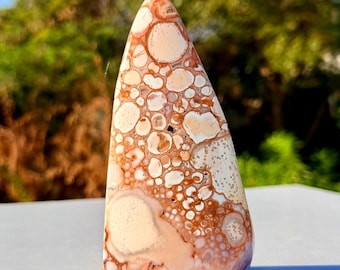 Cobra Jasper Freeform Crystal | Natural Polished Stone Decor