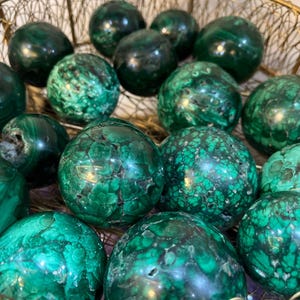 Bulk 1000 Grams Gorgeous High Quality  Malachite Sphere. Amazing Patterns And Colors. Perfect Collectors Pieces.