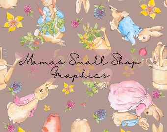 Peter Rabbit Seamless - Etsy