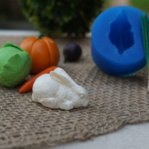 Silicone Rabbit Mold - Easy-to-Use and Versatile Crafting Tool
