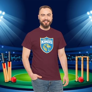 St. Lucia Kings CPL Cricket Shirt  | Caribbean Premier League Cricket Merch | Cricket Fan Gear | Stylish Sportswear St. Lucian Cricken Fans