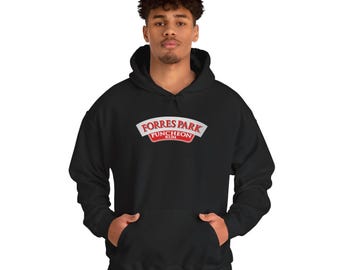 Puncheon Rum Forres Park Hoodie, Fire Water Hooded Sweatshirt, Unisex Blend Pullover, Birthday Gift, West Indian Rum lover, Fire Water