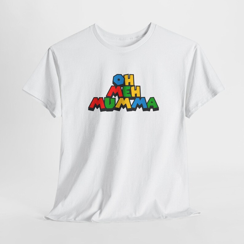 Oh Meh Mumma Style Guyanese Slang Tshirt Fun Caribbean Humor Unique
