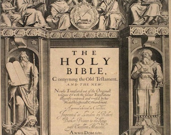 King James Version Bible | Digital Bible | Instant Download