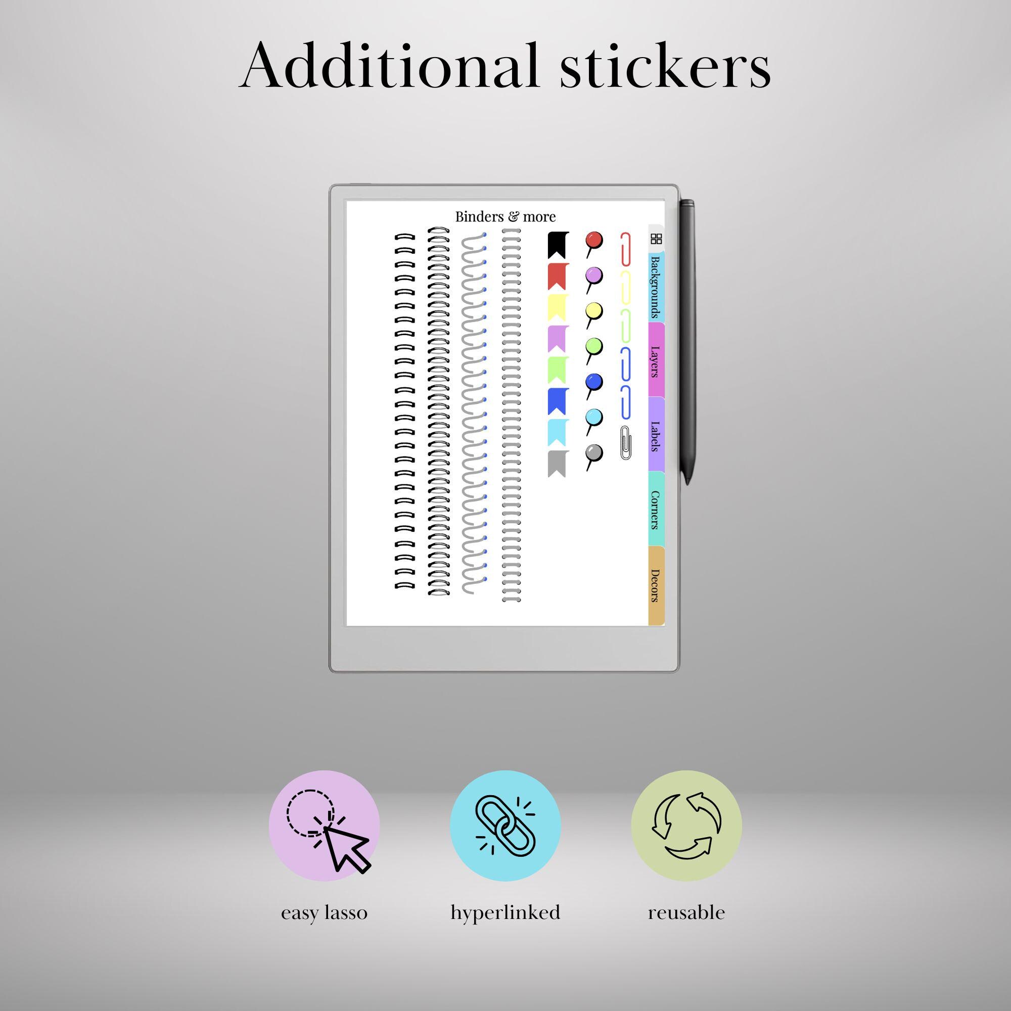 Cover Sticker Toolkit for Remarkable Paper Pro: Create Your Own ...