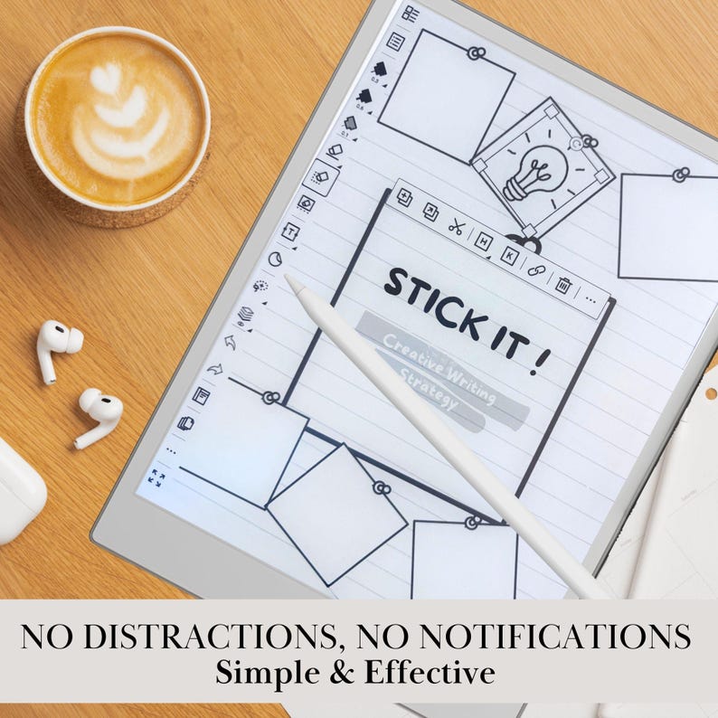 Supernote Stickers A5X, A6X and Manta Supernote Templates Digital ...