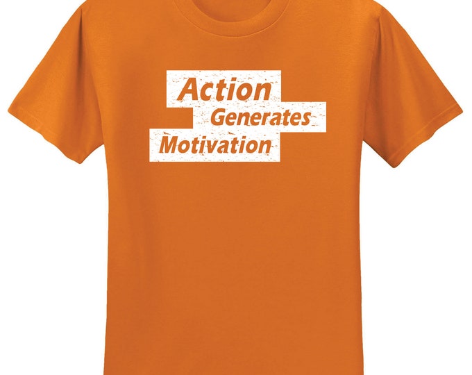 Tennesee Orange T-Shirt - Action Generates Motivation