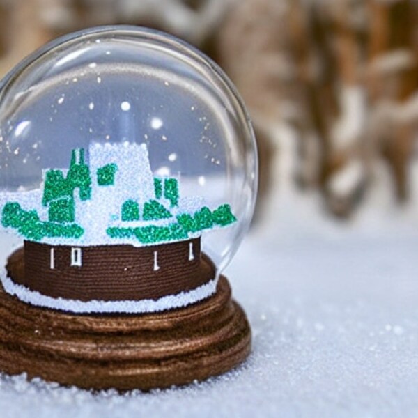 Custom Snow Globe Etsy