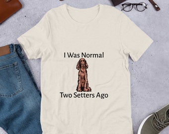 Irish Setter Tshirt Hund
