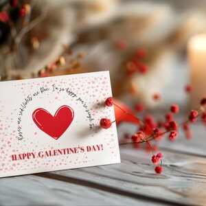 Galentine's Day Postcard - Cute & Funny Card for Besties, Perfect for Valentine's Day Gift Exchange