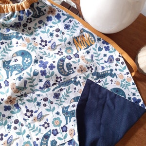 Personalized Handmade Kids Apron - Child Size Cotton Apron